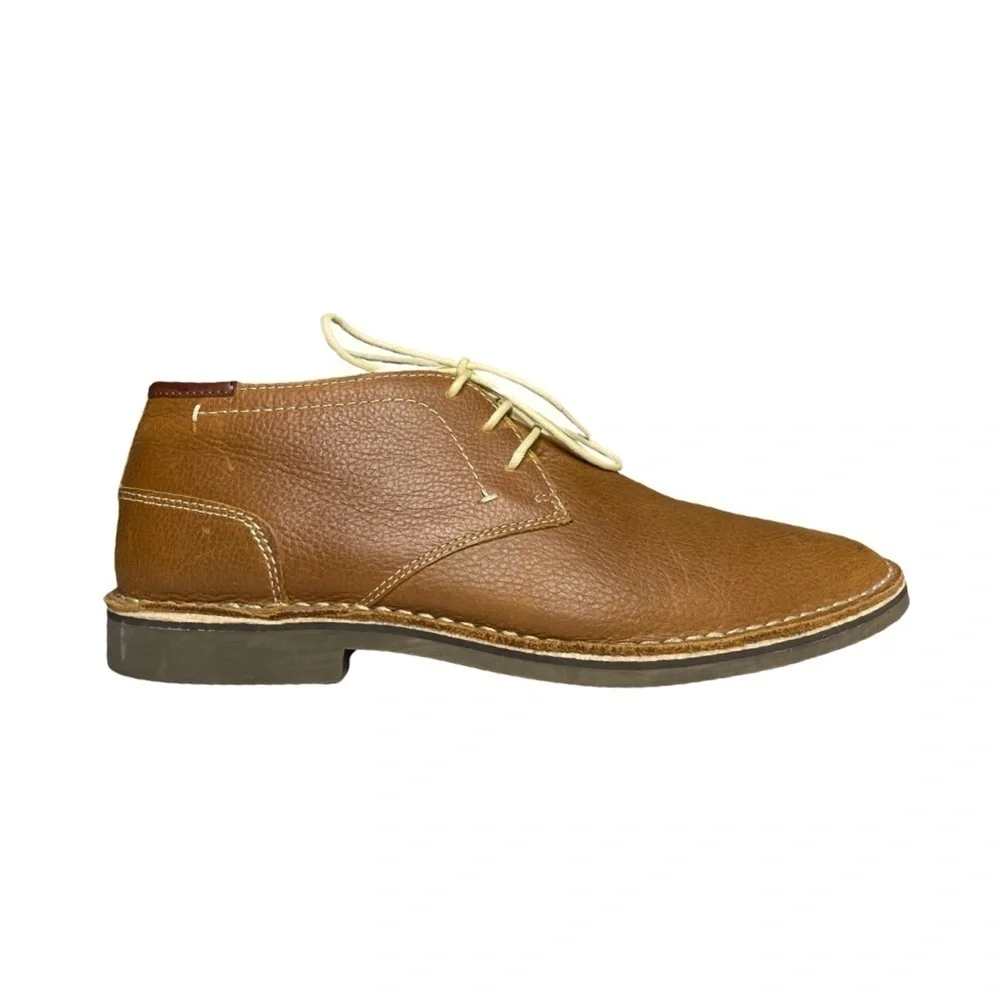 Kenneth Cole Reaction “Desert Wind” Leather Chukka Boots | Men’s 13 | Tan Brown